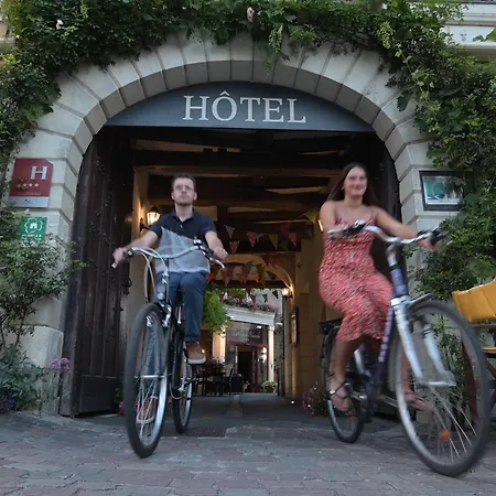 酒店 Logis La Croix Blanche