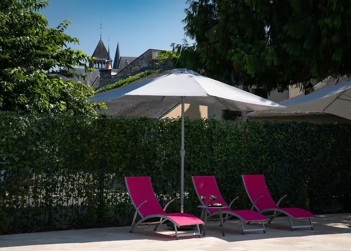 Hotel Logis La Croix Blanche Fontevraud L'Abbaye